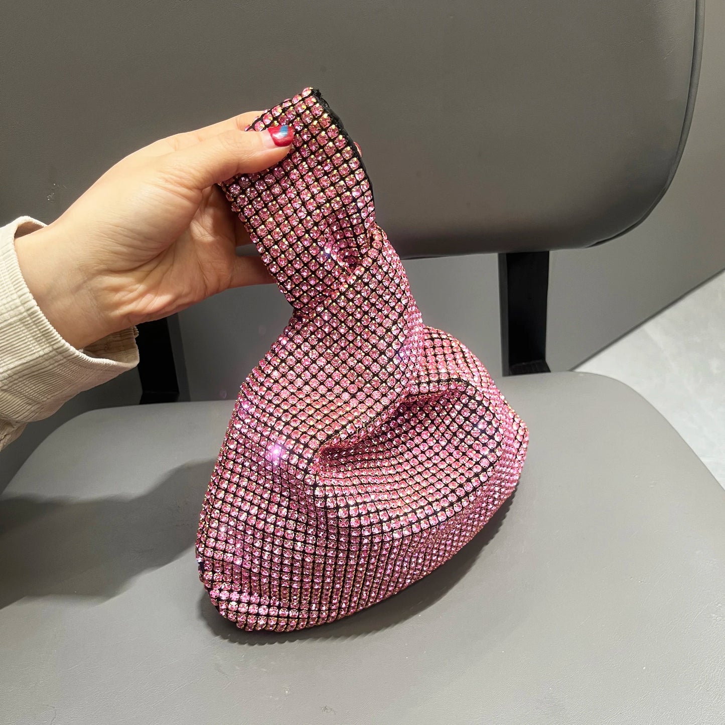 Luxury Designer Evening Rhinestones/Crystal Clutch Purse Bag