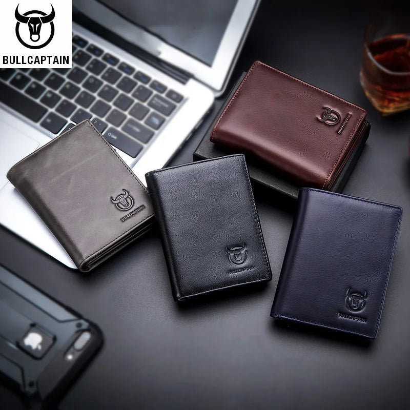 Men's genuine leather wallet