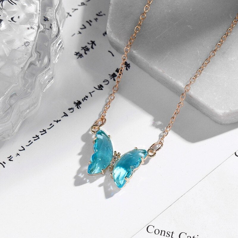 You Give Me Butterflies Necklace & Earrings (Not Sets)