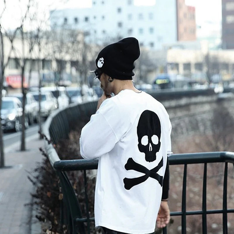 Skull wool beanie