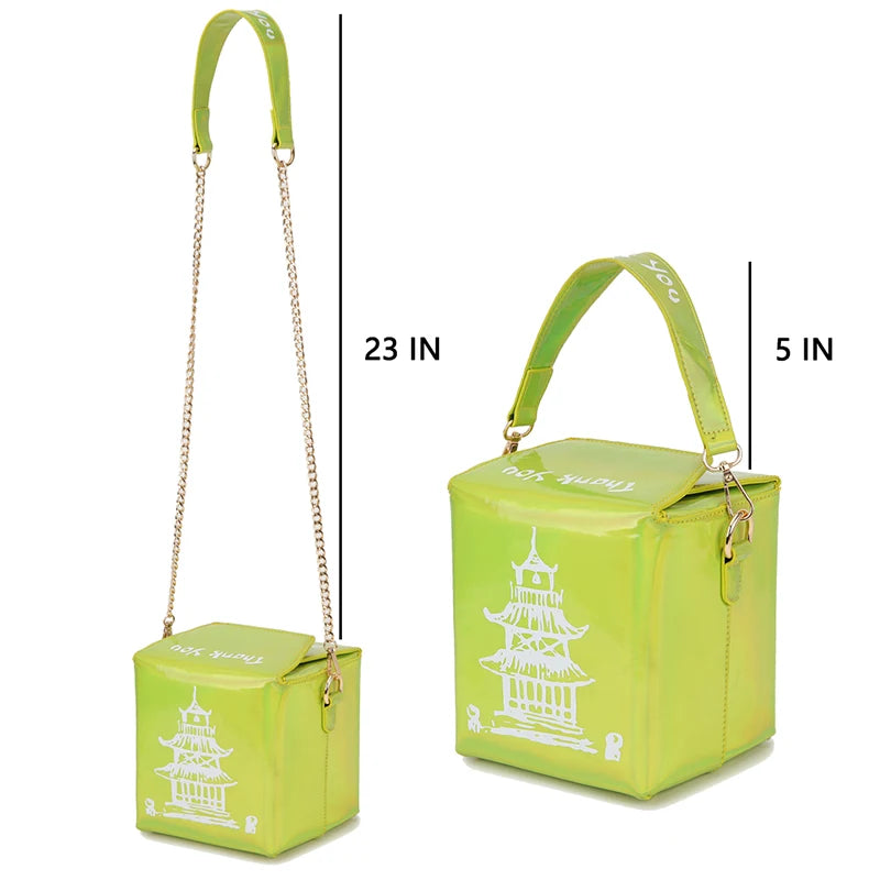 Shoulder & crossbody Chinese Takeout bag