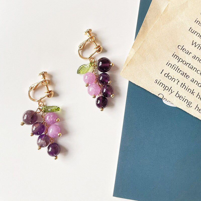 Be Grapeful Earrings