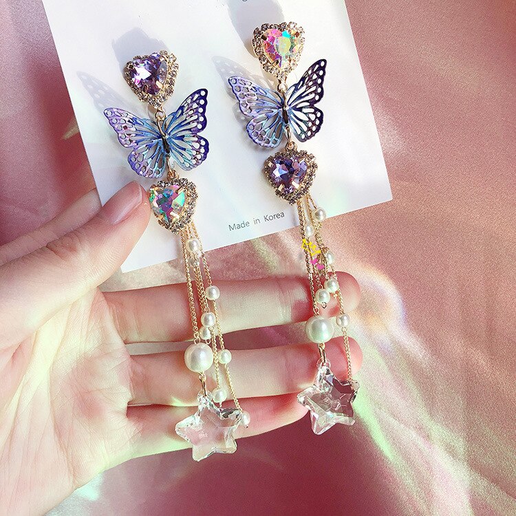 You Make My Heart Flutter Earrings