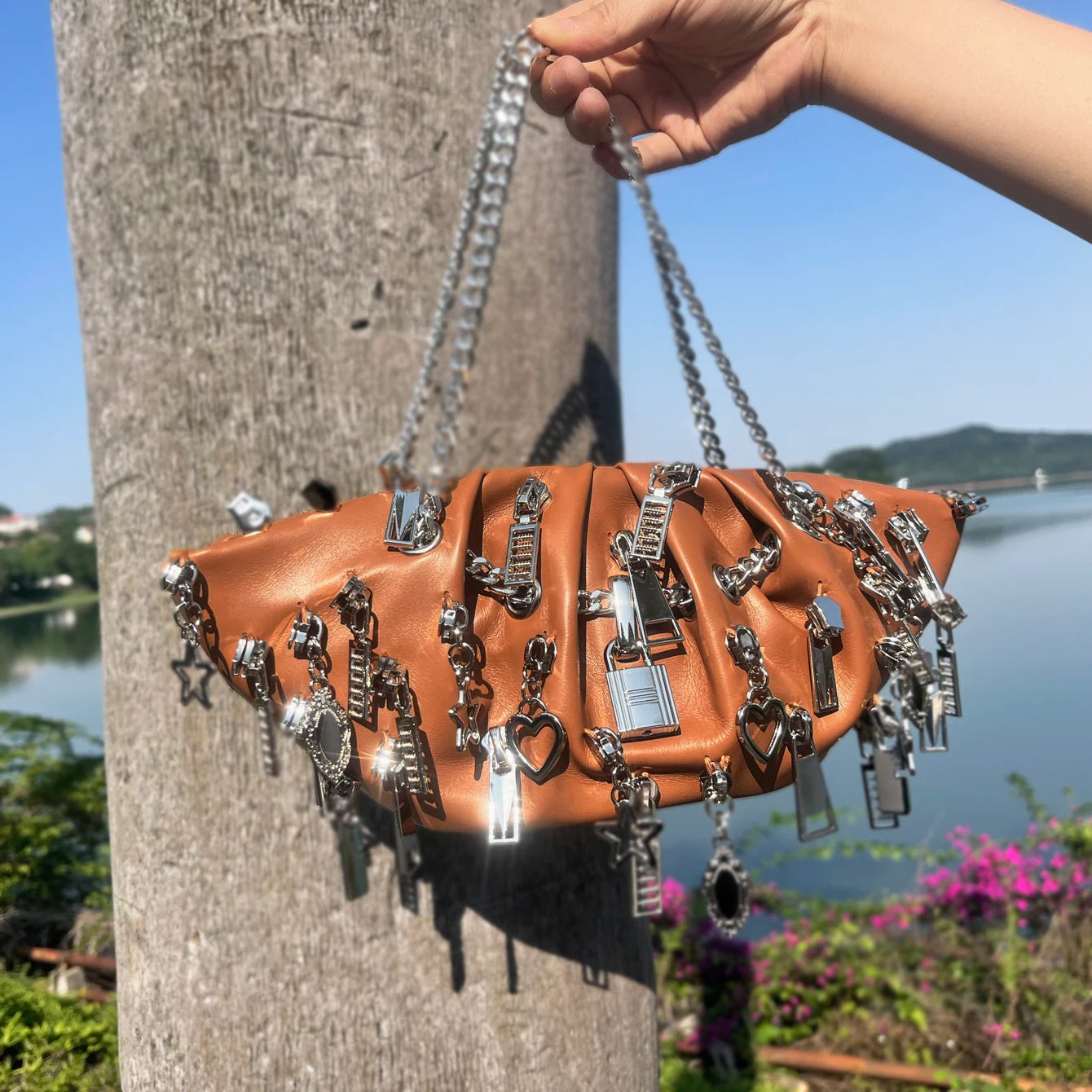Purses/Handbag luxury Designer PU Leather High Quality handmade