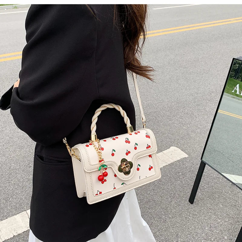 Cute cherry crossbody bag