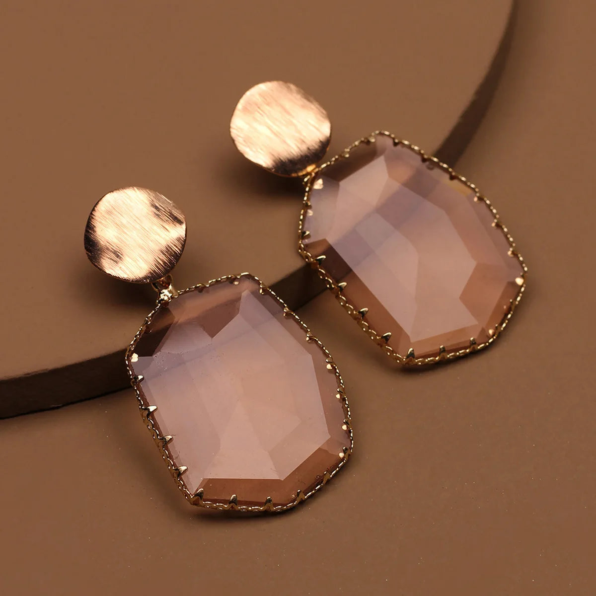 Fashion Geometric Rectangle Drop Earrings Dangle For Women Girl Trendy Fairy Wedding Party Jewelry