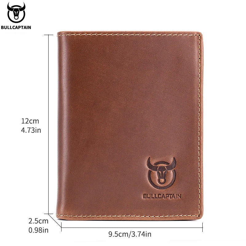 Men's genuine leather wallet