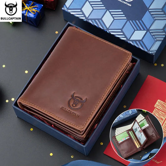 Men's genuine leather wallet