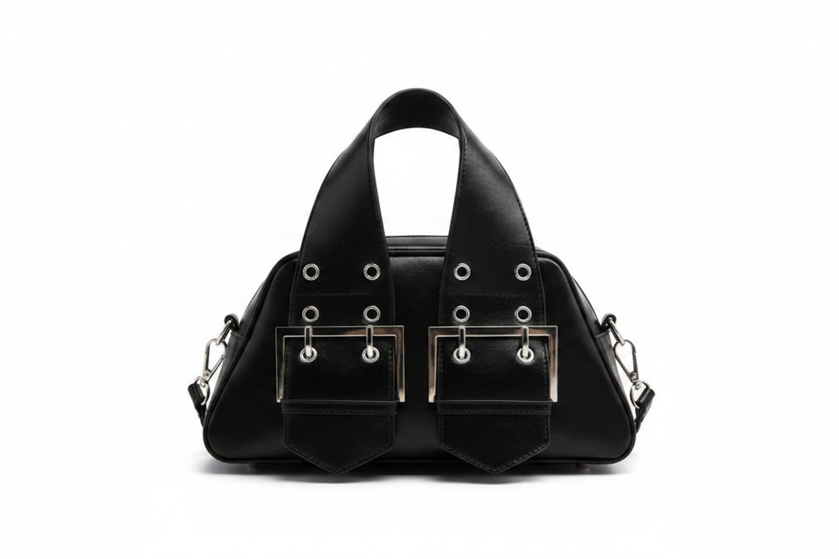 Retro Punk Rivet Crossbody Shoulder Bag for Women | Hot Girl Street Style Handbag