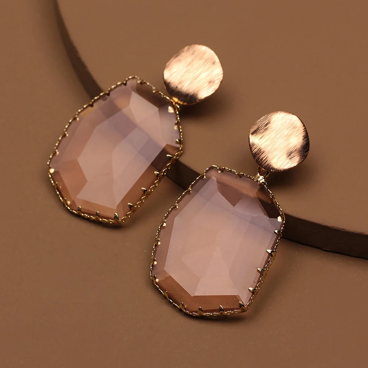 Fashion Geometric Rectangle Drop Earrings Dangle For Women Girl Trendy Fairy Wedding Party Jewelry