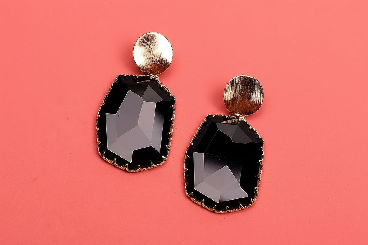 Fashion Geometric Rectangle Drop Earrings Dangle For Women Girl Trendy Fairy Wedding Party Jewelry
