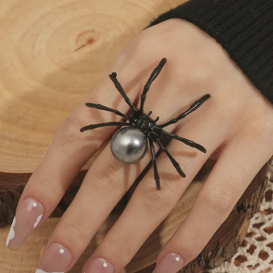 Women's Gothic Spider Ring – Adjustable
