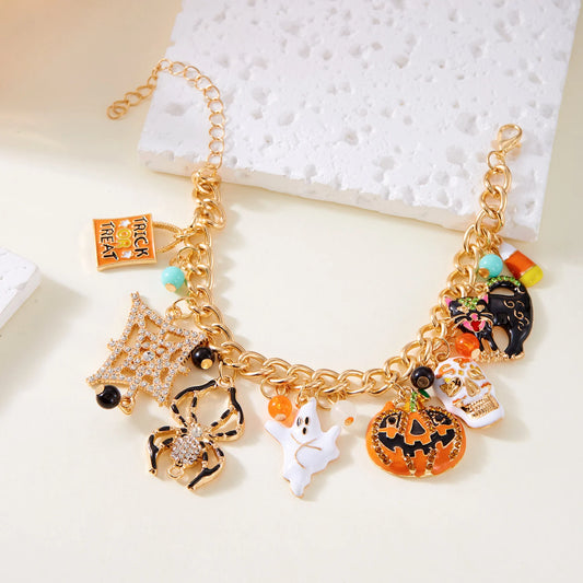 Halloween Charm Bracelet for Women & Teens