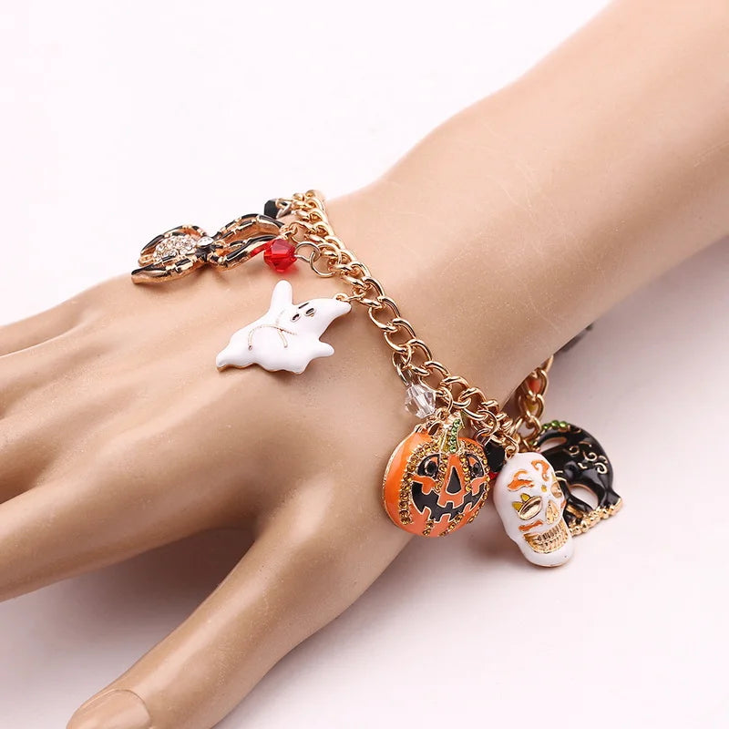 Halloween Charm Bracelet for Women & Teens