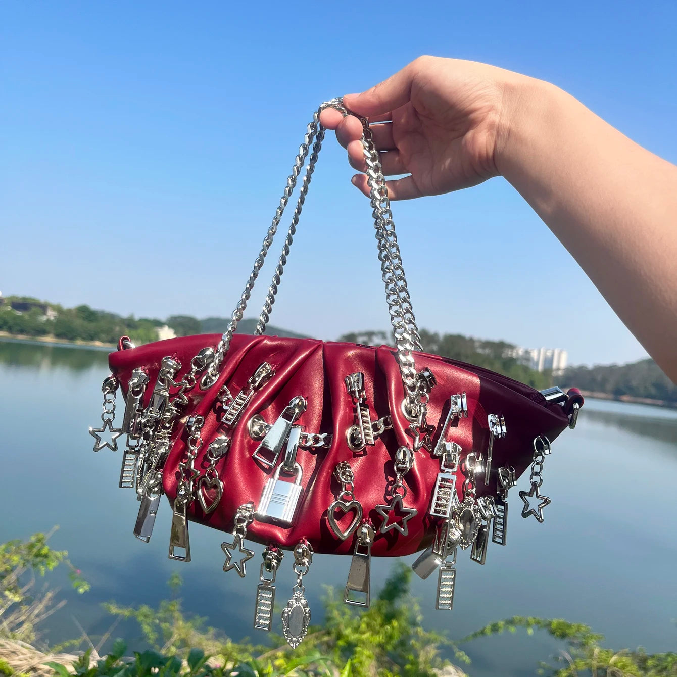 Purses/Handbag luxury Designer PU Leather High Quality handmade