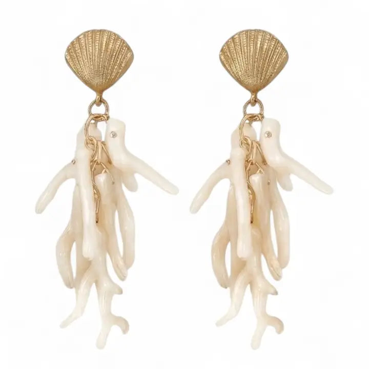 Coastal White Coral Jewelry - Wynn Collection