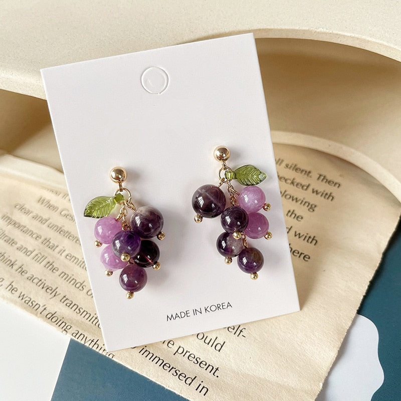 Be Grapeful Earrings